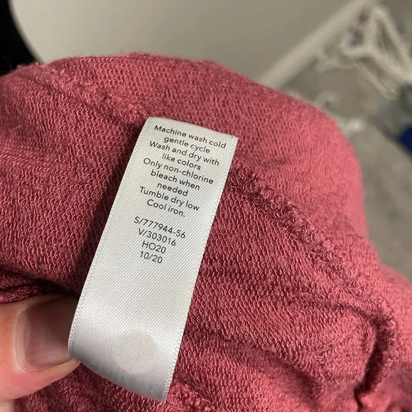 Athleta Pranayama Restore Wrap Open Front Cardigan in Rose Color - Picture 11 of 11